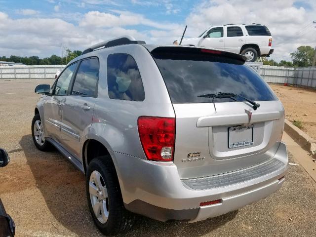 2CKDL63F076050502 - 2007 PONTIAC TORRENT SILVER photo 3