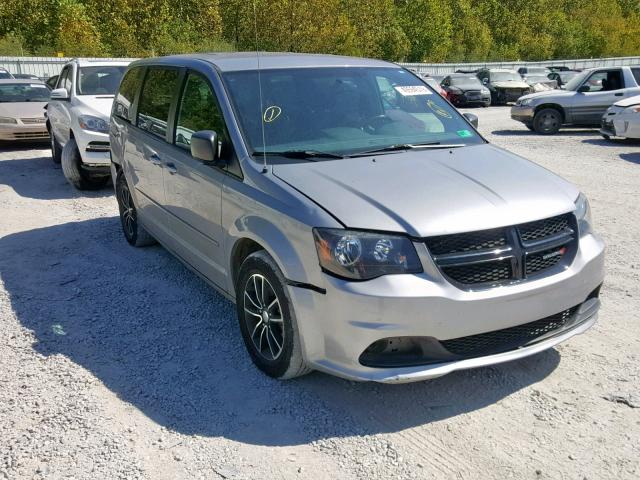 2C4RDGBGXFR530196 - 2015 DODGE GRAND CARA GRAY photo 1