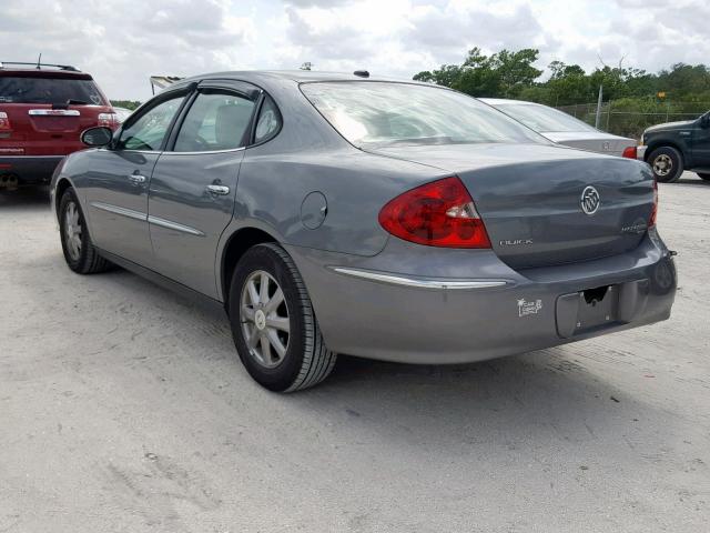 2G4WC582691163303 - 2009 BUICK LACROSSE C GRAY photo 3