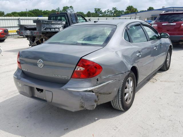 2G4WC582691163303 - 2009 BUICK LACROSSE C GRAY photo 4