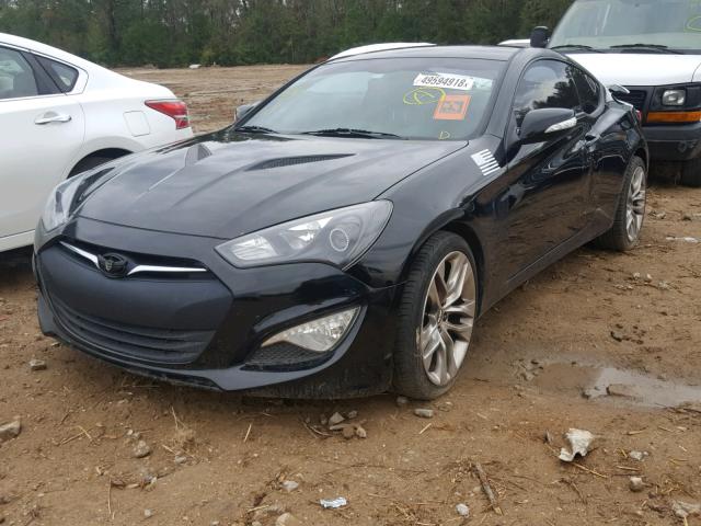 KMHHU6KJ5EU119481 - 2014 HYUNDAI GENESIS CO BLACK photo 2