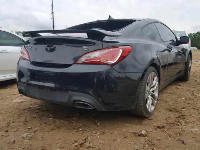 KMHHU6KJ5EU119481 - 2014 HYUNDAI GENESIS CO BLACK photo 4