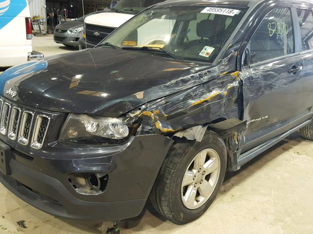 1C4NJCBA1ED789320 - 2014 JEEP COMPASS SP ლურჯი ფოტო 9