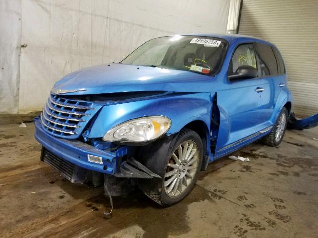 3A8FY68828T187409 - 2008 CHRYSLER PT CRUISER BLUE photo 2