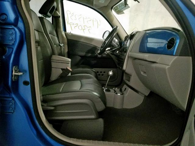 3A8FY68828T187409 - 2008 CHRYSLER PT CRUISER BLUE photo 5