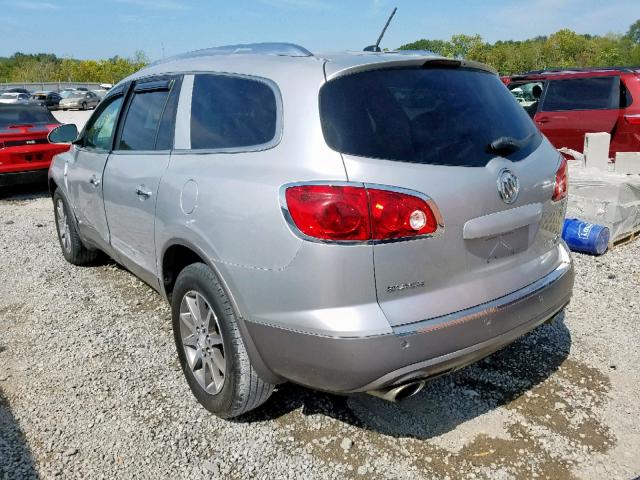 5GALVBED0AJ266430 - 2010 BUICK ENCLAVE CX SILVER photo 3