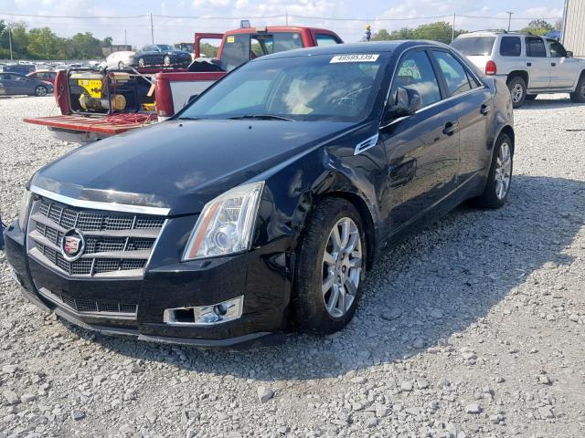 1G6DT57V590106886 - 2009 CADILLAC CTS HI FEA BLACK photo 2