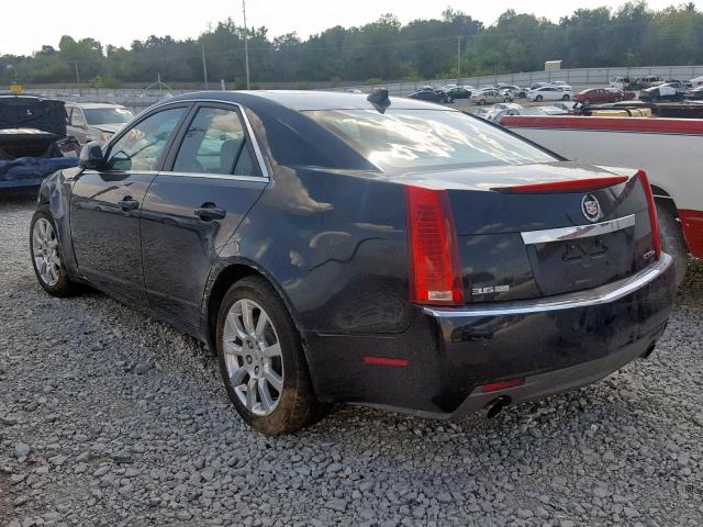 1G6DT57V590106886 - 2009 CADILLAC CTS HI FEA BLACK photo 3