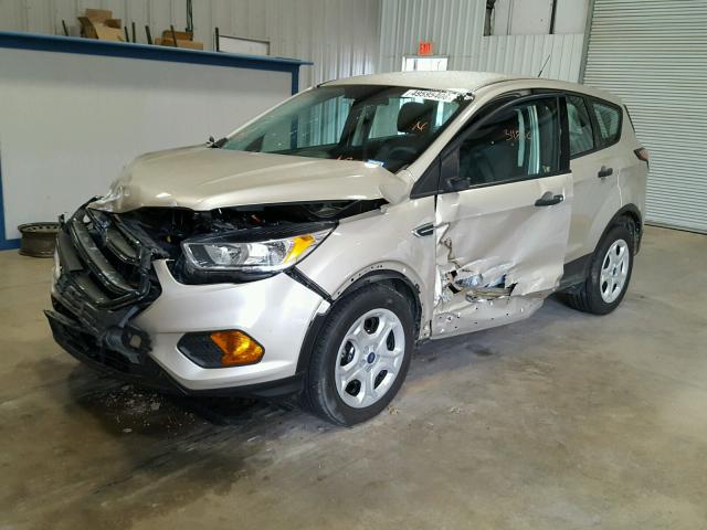 1FMCU0F76HUC78147 - 2017 FORD ESCAPE S TAN photo 2