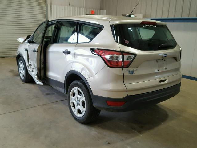 1FMCU0F76HUC78147 - 2017 FORD ESCAPE S TAN photo 3