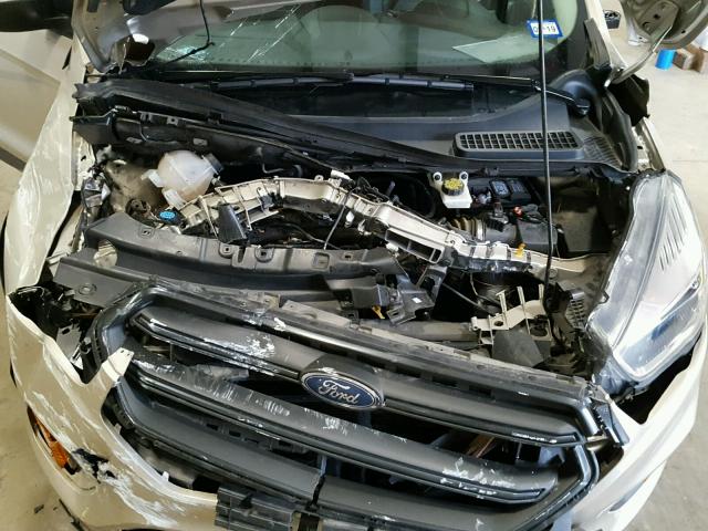 1FMCU0F76HUC78147 - 2017 FORD ESCAPE S TAN photo 7