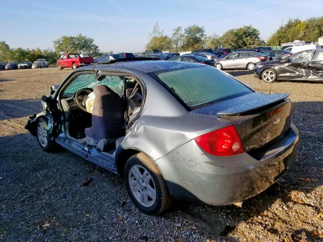 1G1AL55F777398159 - 2007 CHEVROLET COBALT LT BLUE photo 3