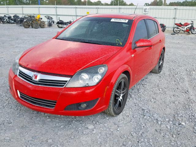W08AT671085124743 - 2008 SATURN ASTRA XR RED photo 2