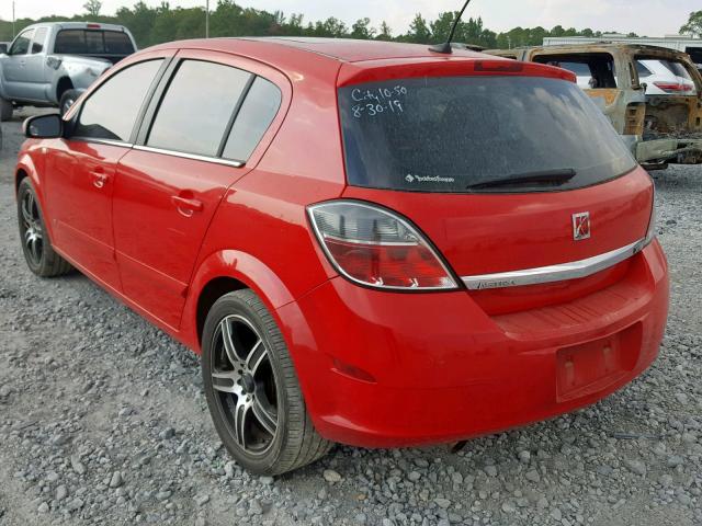 W08AT671085124743 - 2008 SATURN ASTRA XR RED photo 3