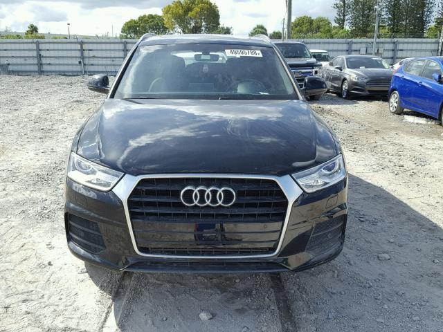 WA1HCCFS8HR012984 - 2017 AUDI Q3 PREMIUM BLACK photo 9