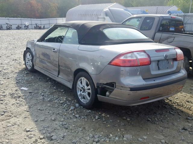 YS3FD75Y266105644 - 2006 SAAB 9-3 BEIGE photo 3