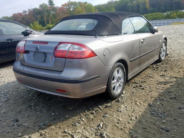 YS3FD75Y266105644 - 2006 SAAB 9-3 BEIGE photo 4