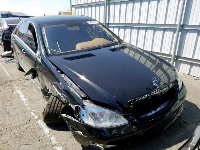 WDDNG71X97A100579 - 2007 MERCEDES-BENZ S 550 BLACK photo 1