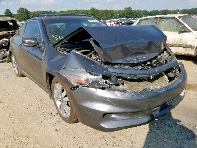 1HGCS1B88BA010483 - 2011 HONDA ACCORD EXL GRAY photo 1