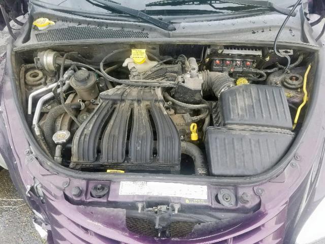 3C8FY68B75T626570 - 2005 CHRYSLER PT CRUISER PURPLE photo 7