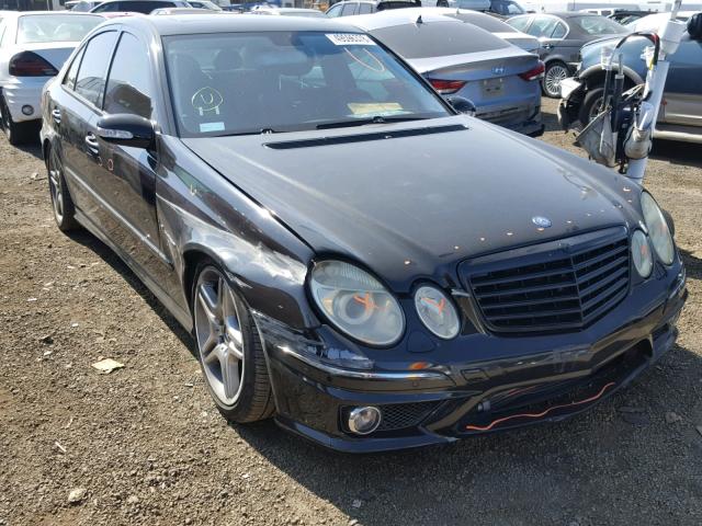 WDBUF76J85A663504 - 2005 MERCEDES-BENZ E 55 AMG BLACK photo 1