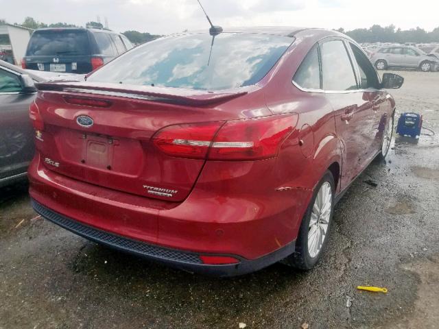 1FADP3J24FL381976 - 2015 FORD FOCUS TITA MAROON photo 4