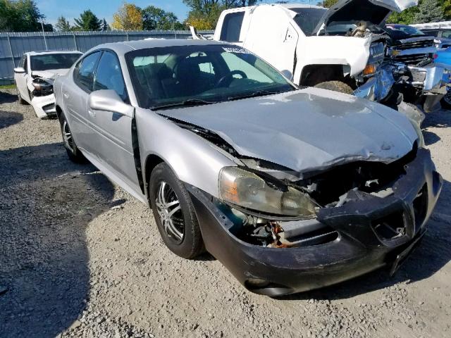 2G2WP522641146015 - 2004 PONTIAC GRAND PRIX SILVER photo 1