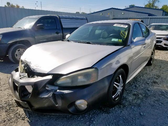2G2WP522641146015 - 2004 PONTIAC GRAND PRIX SILVER photo 2
