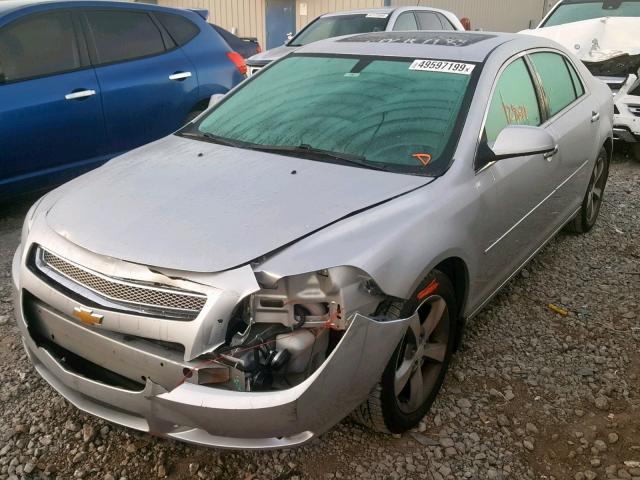 1G1ZC5E02CF291910 - 2012 CHEVROLET MALIBU 1LT 银色 照片 2