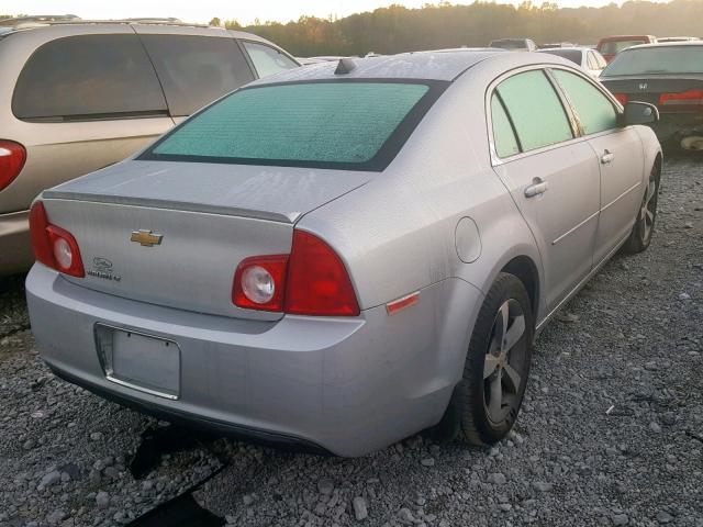 1G1ZC5E02CF291910 - 2012 CHEVROLET MALIBU 1LT 银色 照片 4