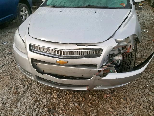 1G1ZC5E02CF291910 - 2012 CHEVROLET MALIBU 1LT 银色 照片 9