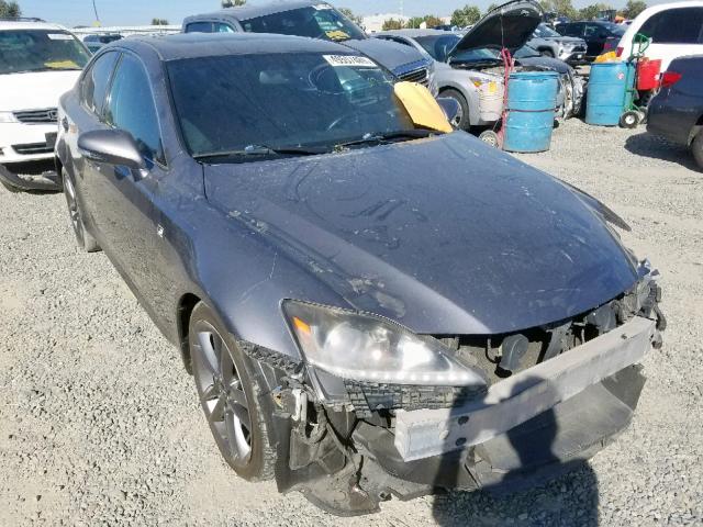 JTHBF5C22C5168827 - 2012 LEXUS IS 250 GRAY photo 1