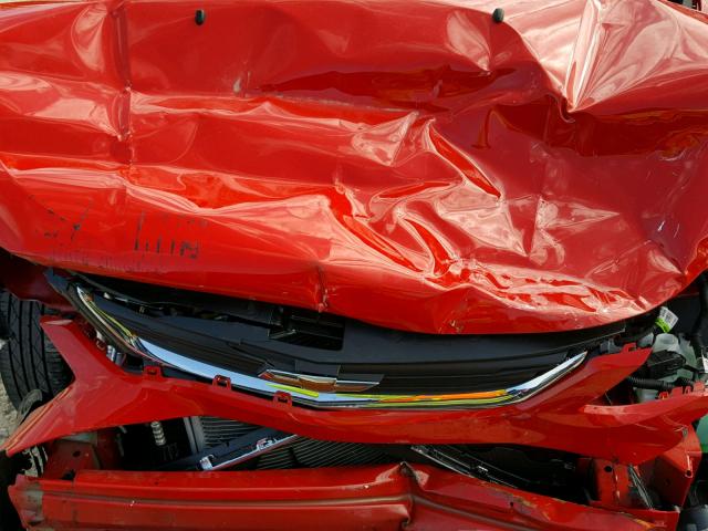 1G1JB5SHXH4164996 - 2017 CHEVROLET SONIC LS 红色 照片 7