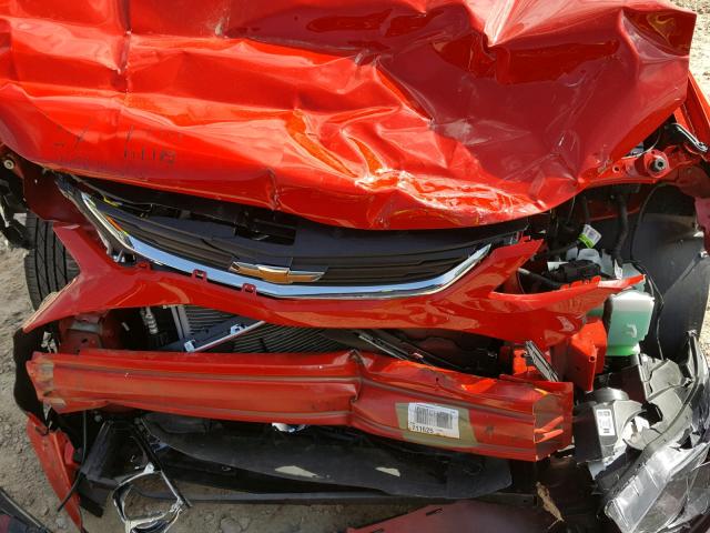 1G1JB5SHXH4164996 - 2017 CHEVROLET SONIC LS 红色 照片 9