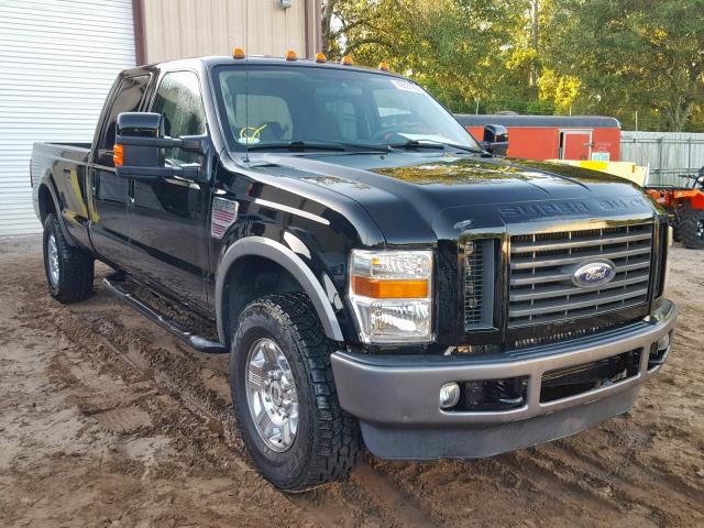 1FTWW31R98EA48084 - 2008 FORD F350 SRW S BLACK photo 1