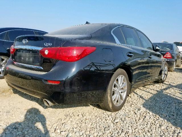 JN1BV7AP6FM333385 - 2015 INFINITI Q50 BASE BLACK photo 4