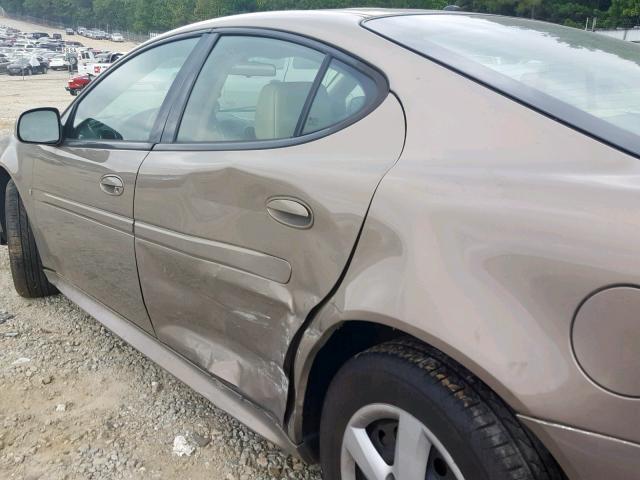 2G2WP552671231758 - 2007 PONTIAC GRAND PRIX TAN photo 9