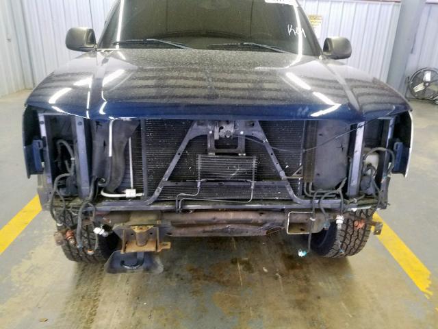 2GCEK13T851119227 - 2005 CHEVROLET SILVERADO BLUE photo 9