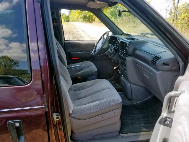 2B4GH45R5RR807118 - 1994 DODGE CARAVAN SE BURGUNDY photo 5