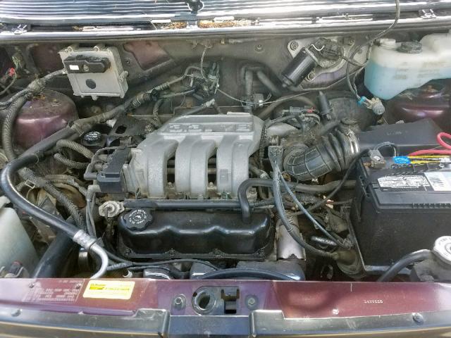 2B4GH45R5RR807118 - 1994 DODGE CARAVAN SE BURGUNDY photo 7