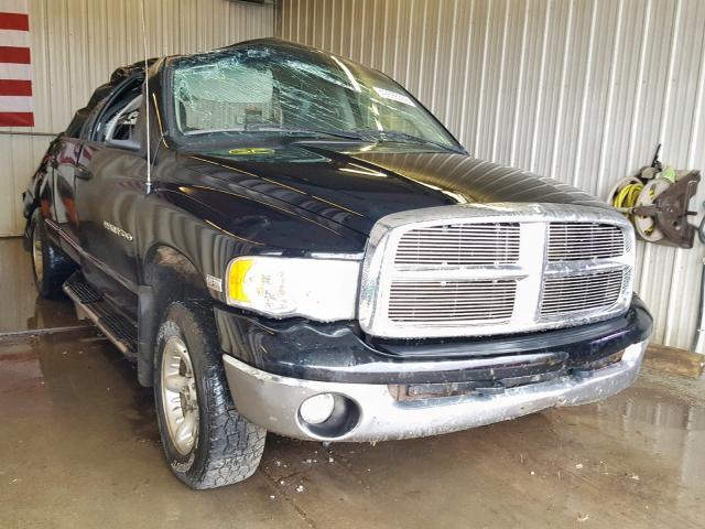 1D7HU18D63S273611 - 2003 DODGE RAM 1500 S BLACK photo 1