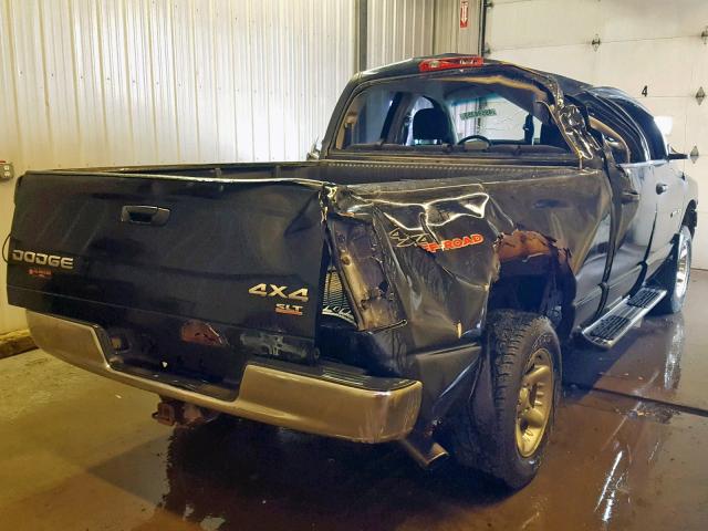 1D7HU18D63S273611 - 2003 DODGE RAM 1500 S BLACK photo 4