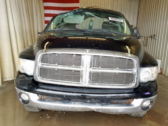 1D7HU18D63S273611 - 2003 DODGE RAM 1500 S BLACK photo 9