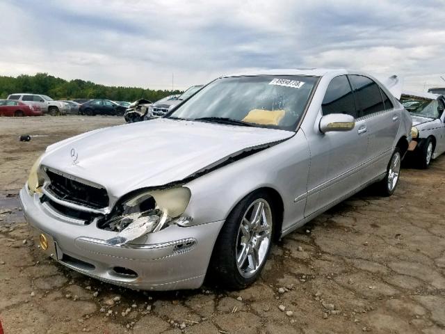 WDBNG75J1YA114332 - 2000 MERCEDES-BENZ S 500 SILVER photo 2