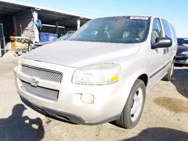 1GNDV23157D111687 - 2007 CHEVROLET UPLANDER L GOLD photo 2