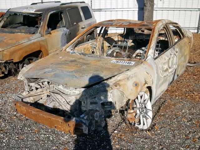 1G1ZE5E05CF222235 - 2012 CHEVROLET MALIBU LTZ დამწვარი ფოტო 2