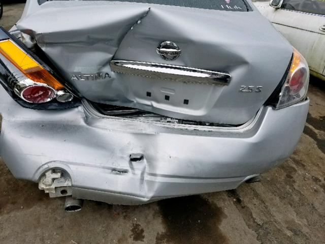 1N4AL2AP9BN424999 - 2011 NISSAN ALTIMA BAS SILVER photo 9