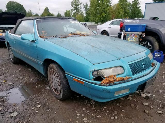 1C3EU4536RF242813 - 1994 CHRYSLER LEBARON BA TEAL photo 1