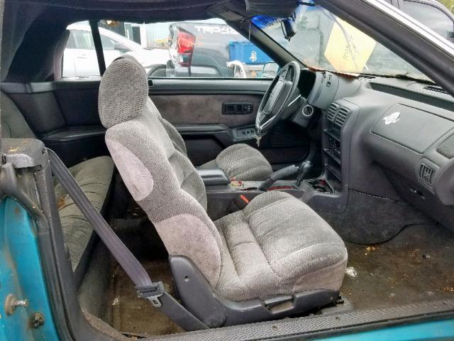 1C3EU4536RF242813 - 1994 CHRYSLER LEBARON BA TEAL photo 5