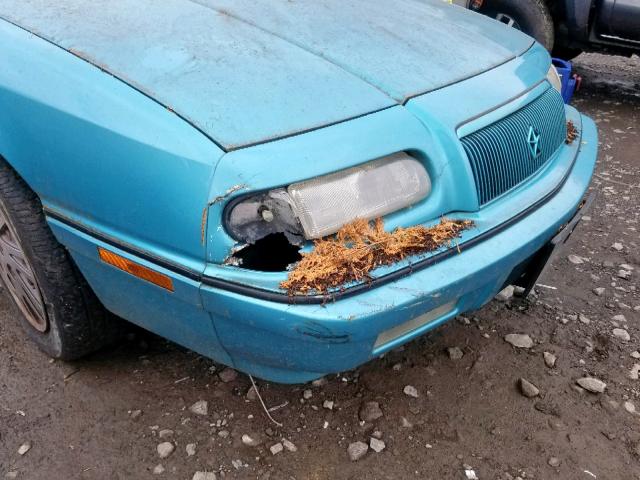 1C3EU4536RF242813 - 1994 CHRYSLER LEBARON BA TEAL photo 9